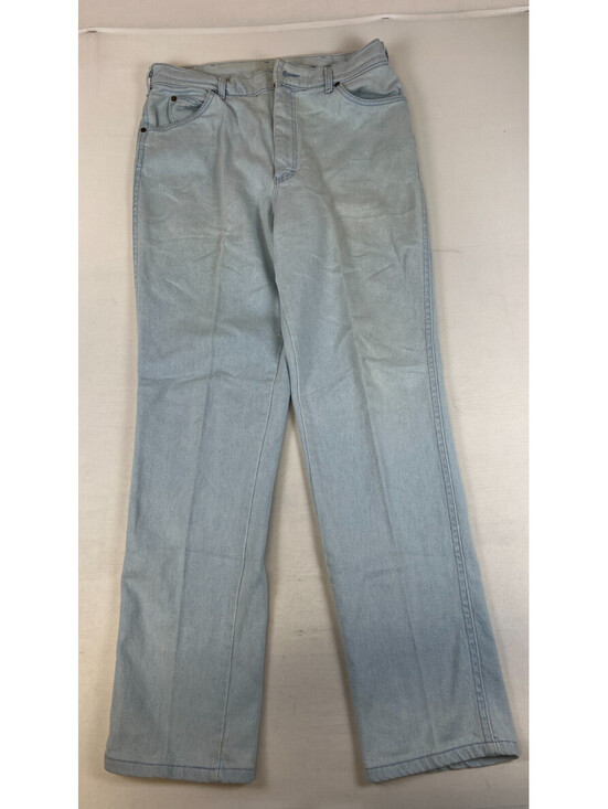 Lee Denim - Vintage Lee Made in USA Women Size 18W/32 Light Wash Denim Jeans